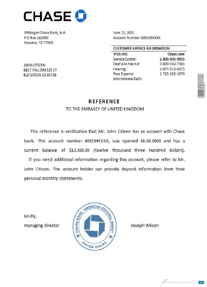 Download USA Chase reference Photoshop template